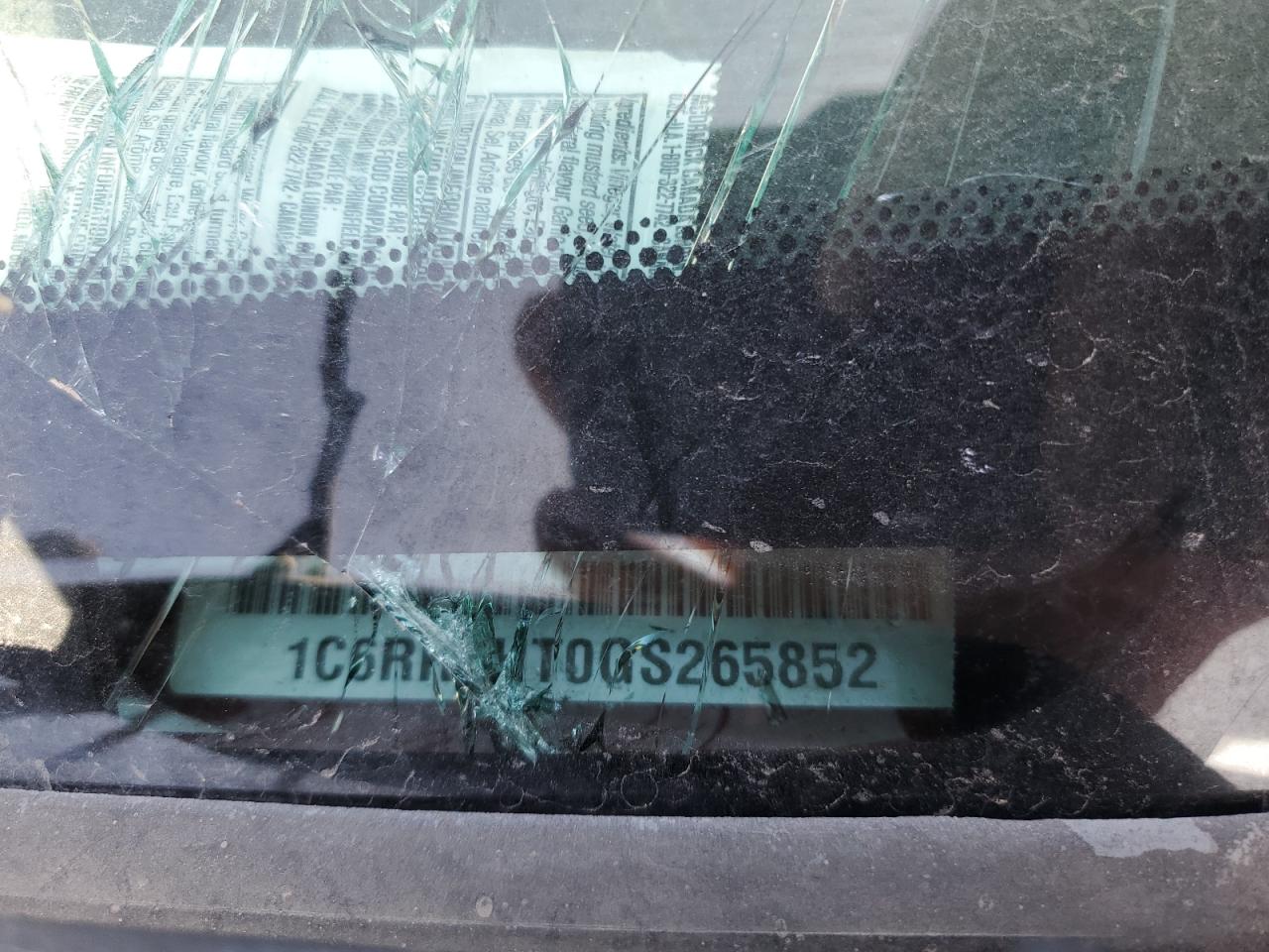 2016 Ram 1500 Sport VIN: 1C6RR7HT0GS265852 Lot: 50273915