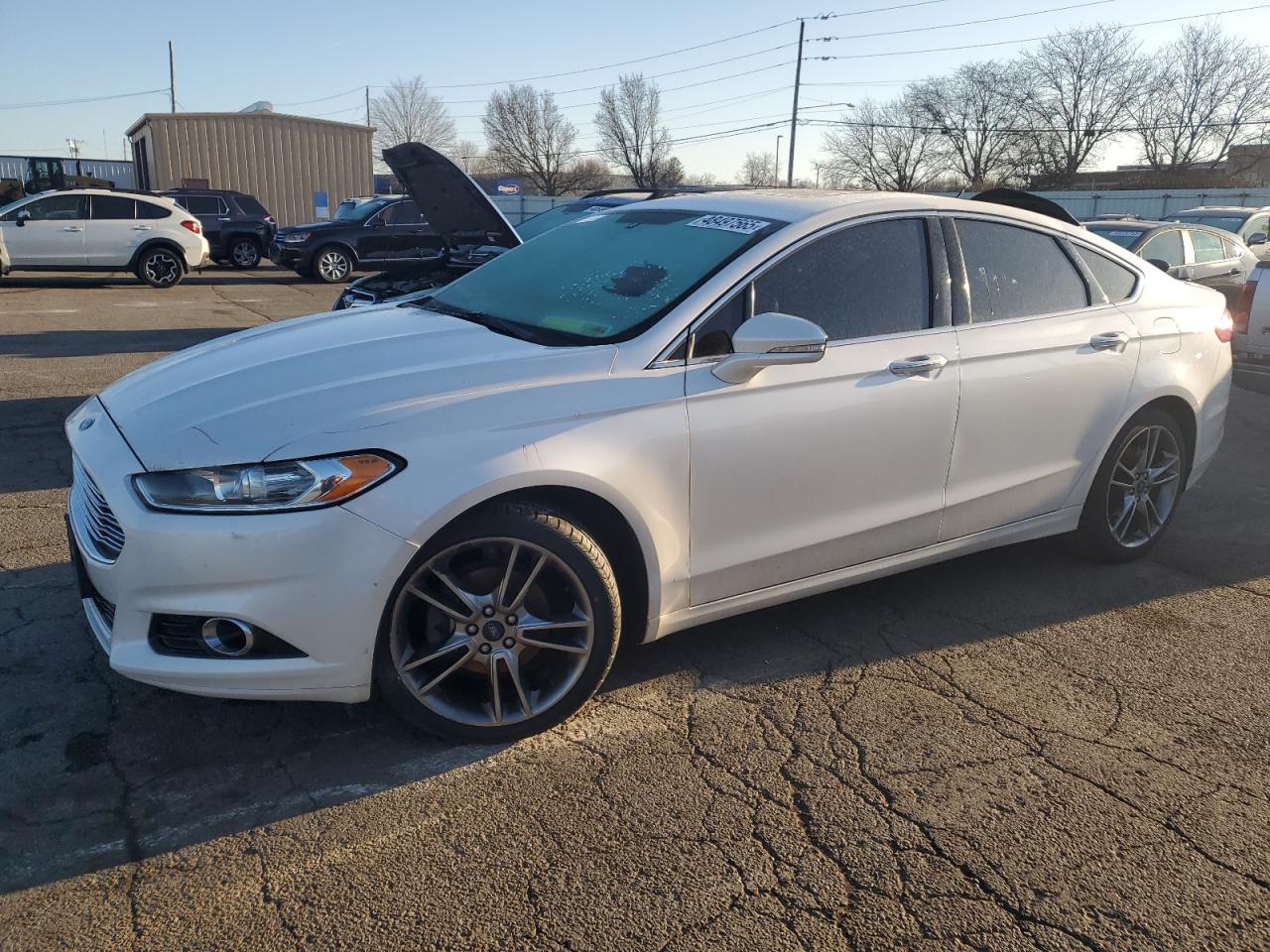 2015 Ford Fusion Titanium for Sale in Moraine, OH - Side