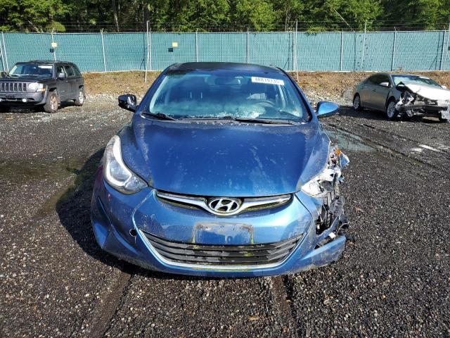  HYUNDAI ELANTRA 2016 Granatowy