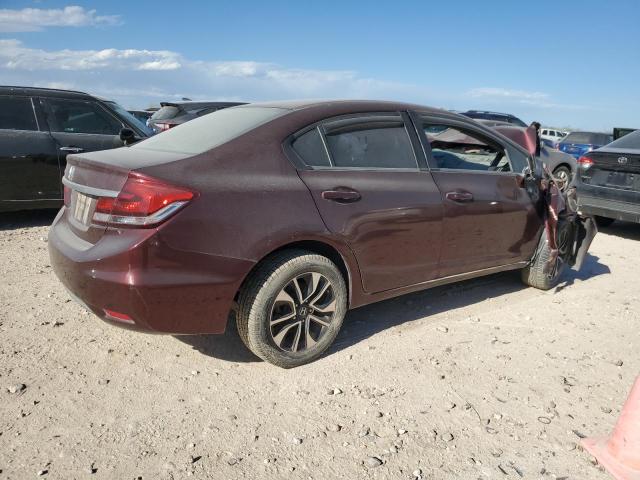 Седаны HONDA CIVIC 2015 Бургунди