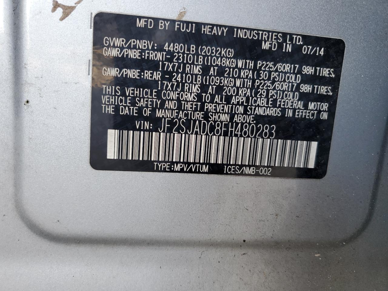 2015 Subaru Forester - Image 14