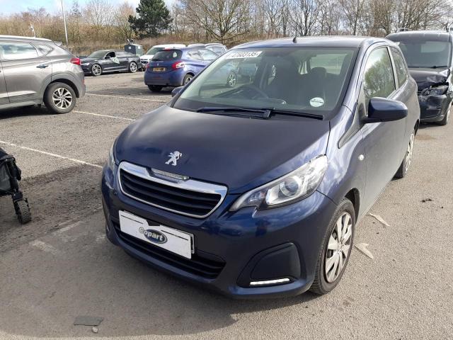 2016 PEUGEOT 108 ACTIVE for sale at Copart SANDTOFT