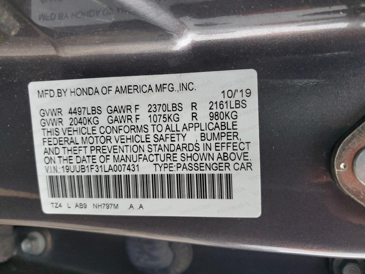 2020 Acura TLX - Image 12