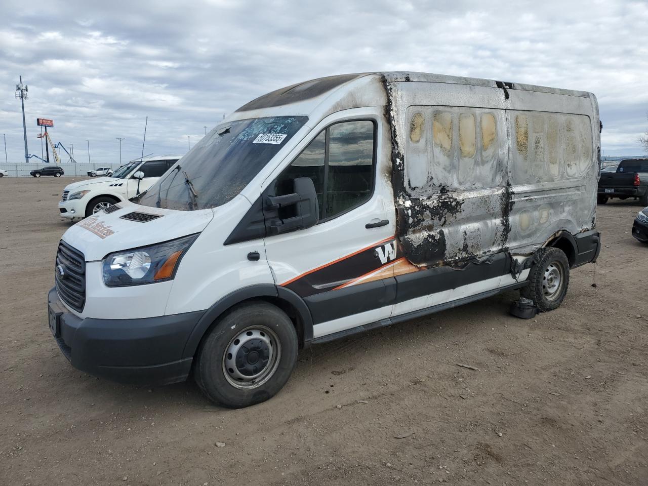 2017 Ford Transit T-250 VIN: 1FTYR2CG4HKB37469 Lot: 50153355