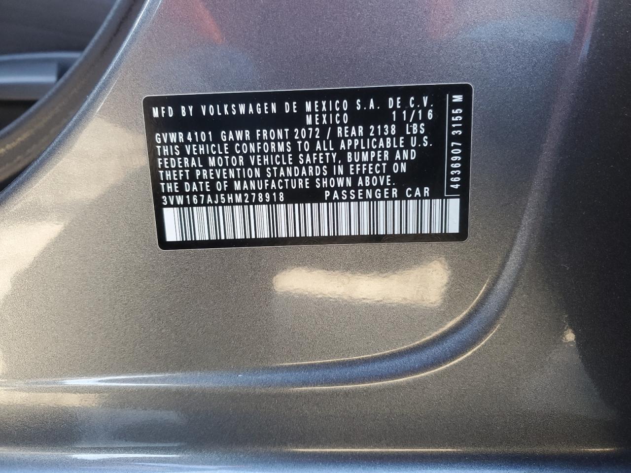 2017 Volkswagen Jetta - Image 12