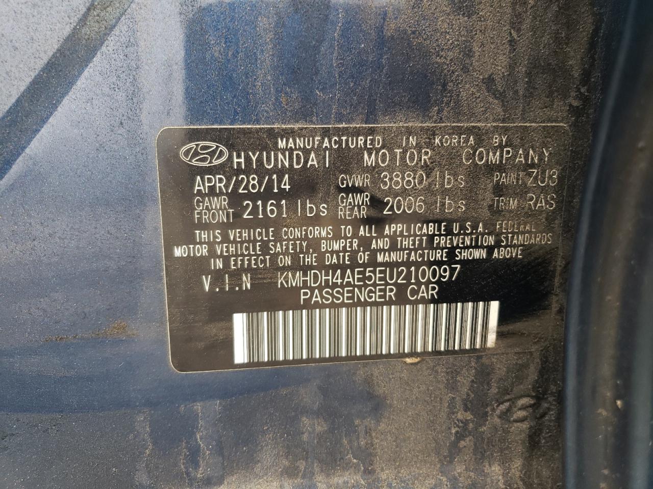 2014 Hyundai Elantra - Image 12