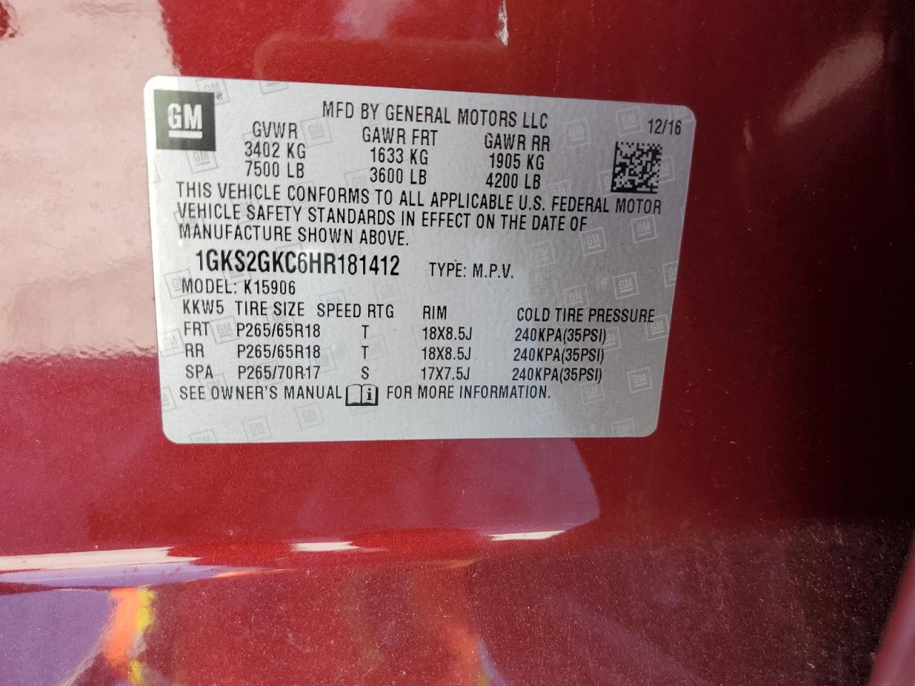2017 GMC Yukon - Image 14