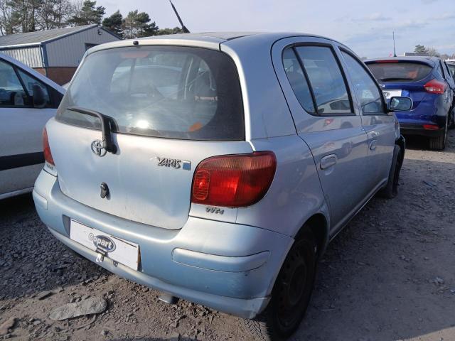 2004 TOYOTA YARIS BLUE