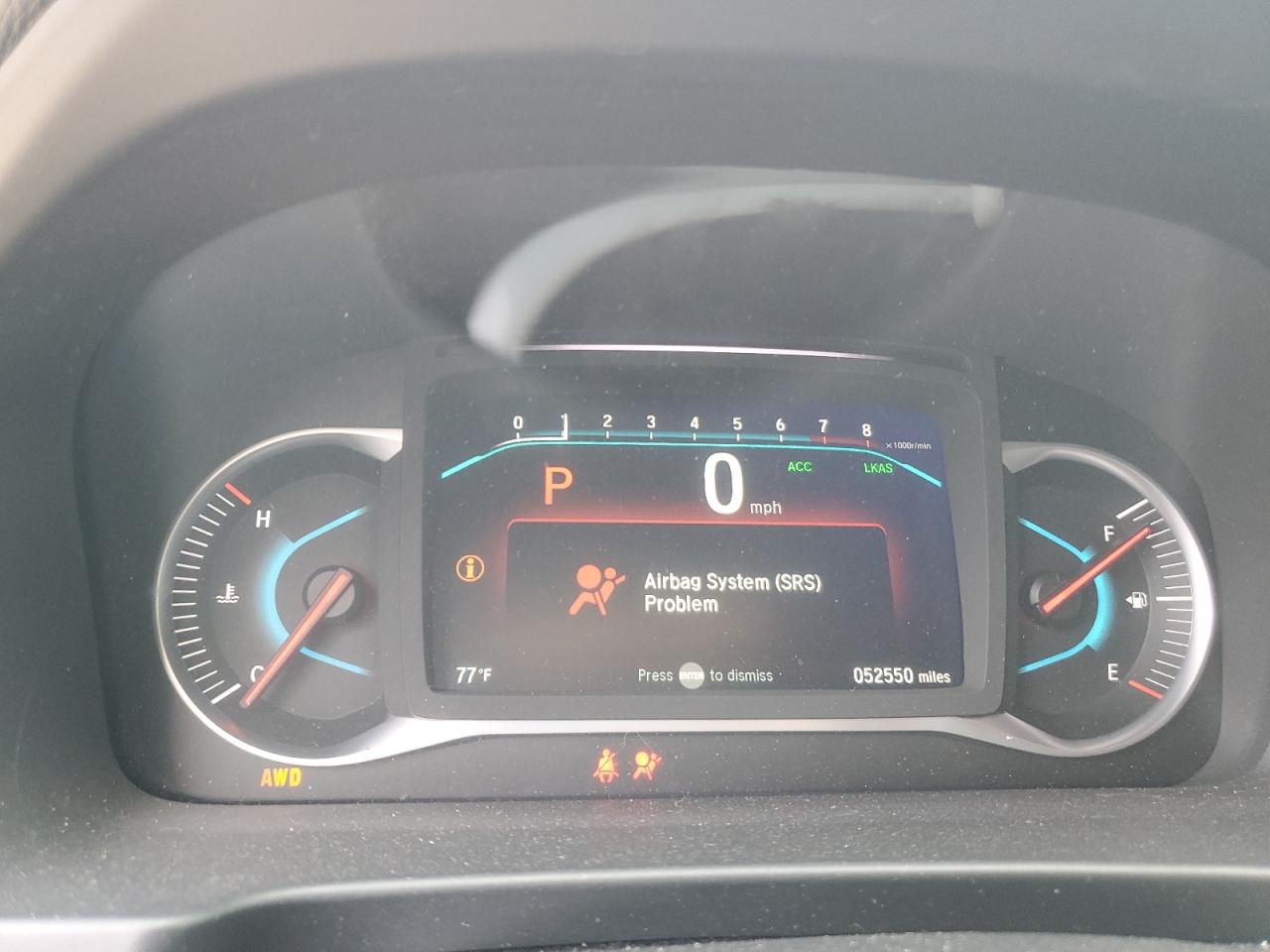 2021 Honda Passport Elite VIN: 5FNYF8H08MB014398 Lot: 50499375