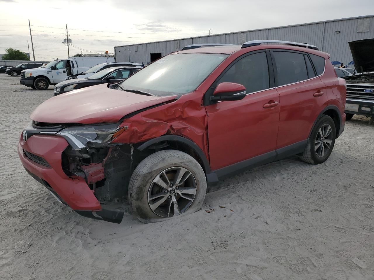 2016 Toyota Rav4 Xle للبيع في Jacksonville، FL - Front End