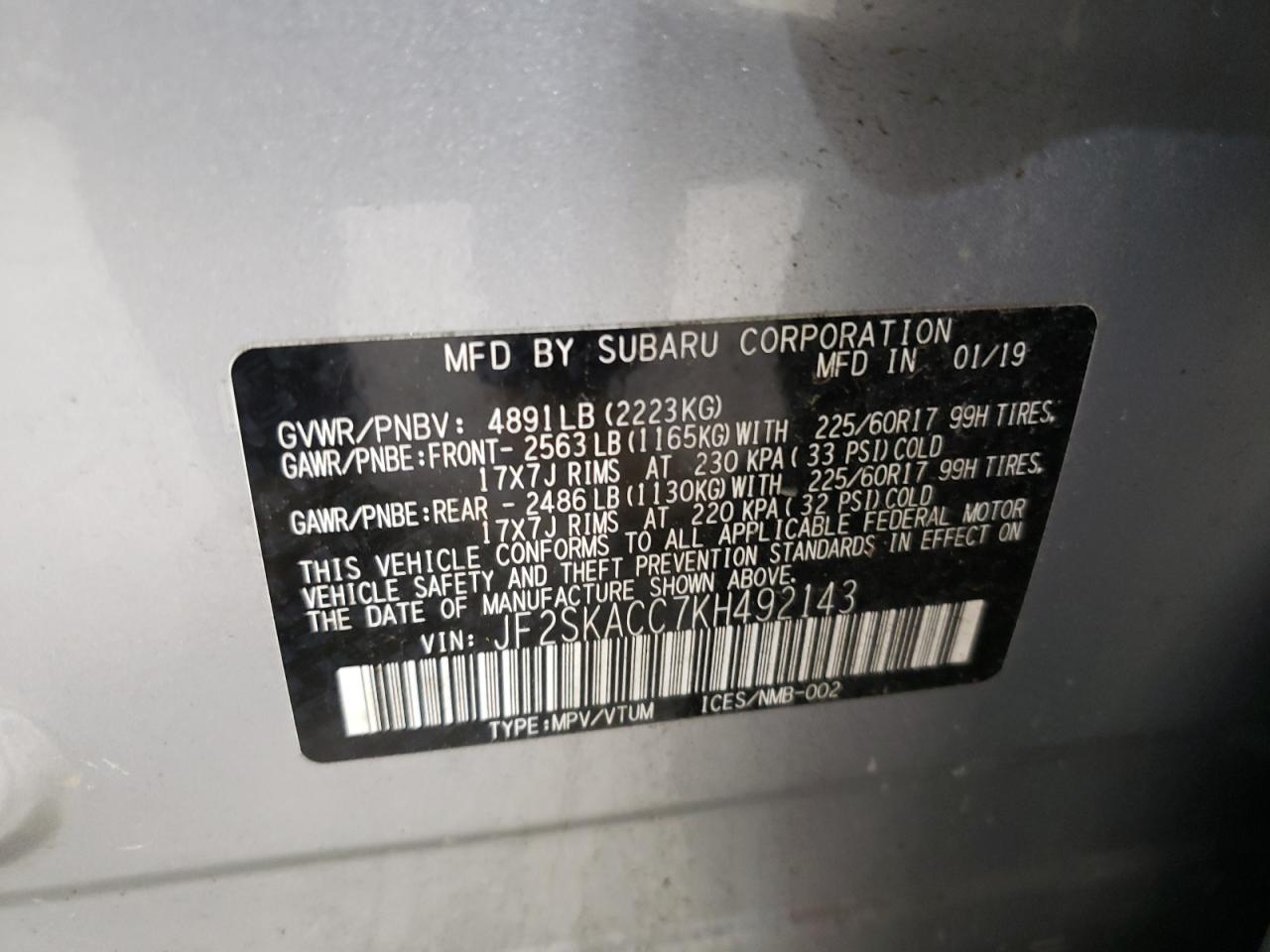 2019 Subaru Forester - Image 13