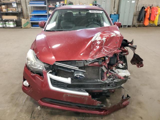  SUBARU IMPREZA 2014 Красный