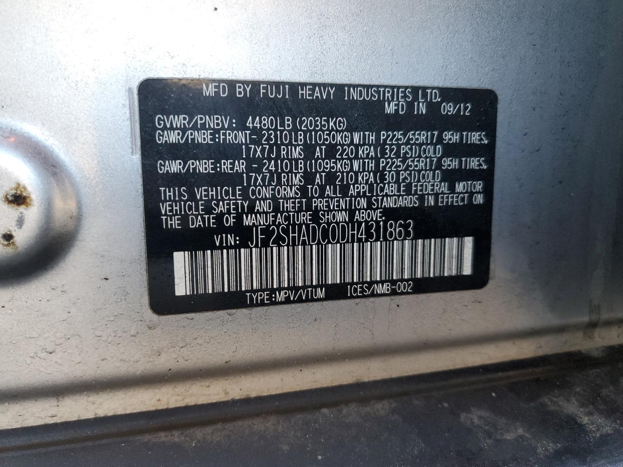 2013 Subaru Forester - Image 16