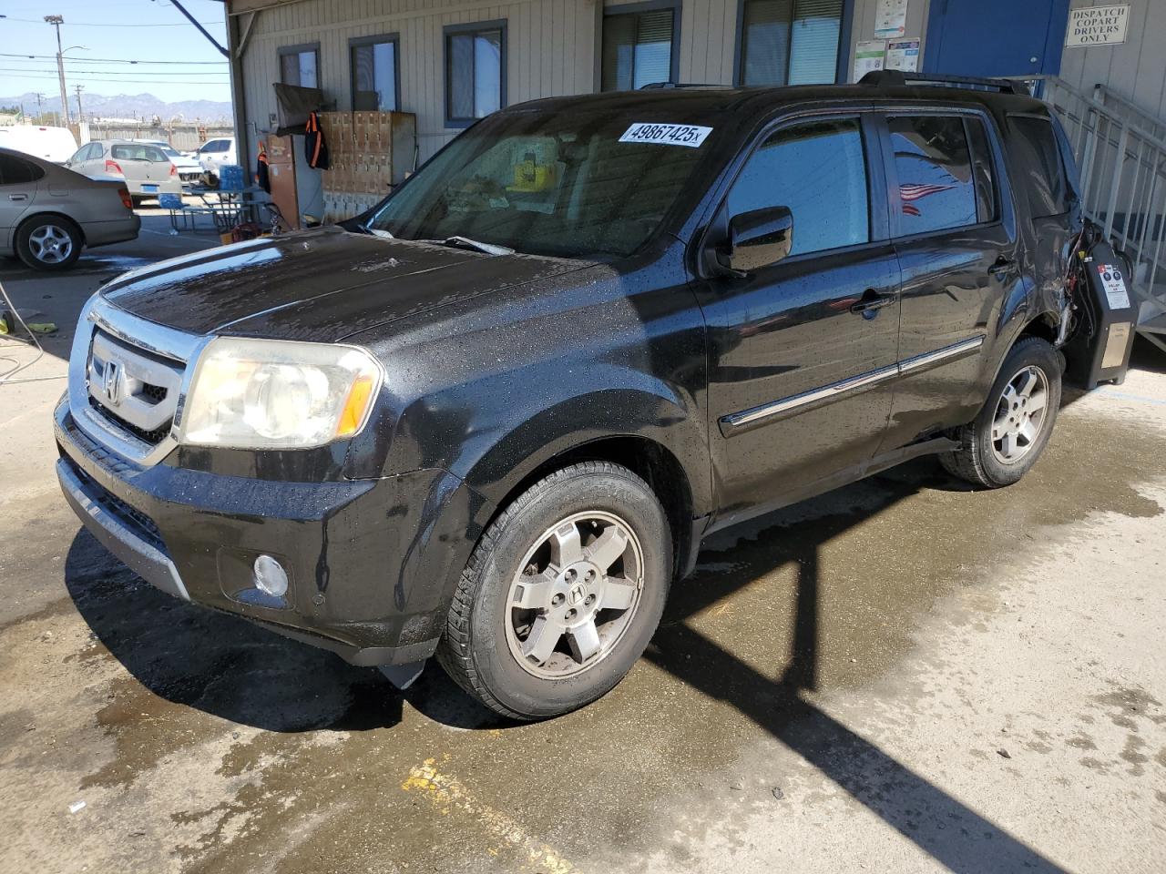 2011 Honda Pilot Touring იყიდება Los Angeles-ში, CA - Rear End