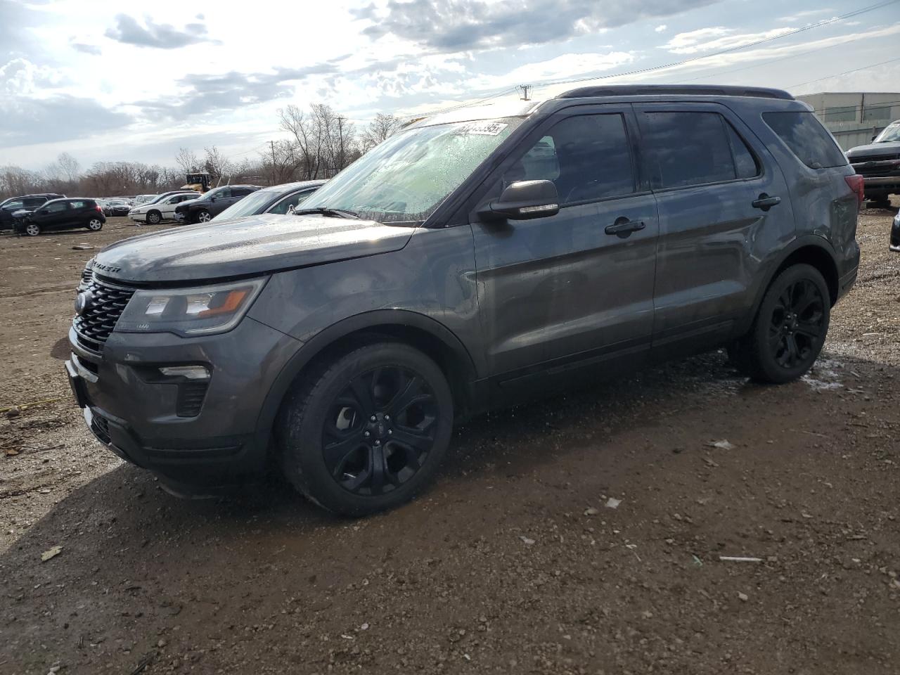 2019 Ford Explorer Sport zu verkaufen in Chicago Heights, IL - Side
