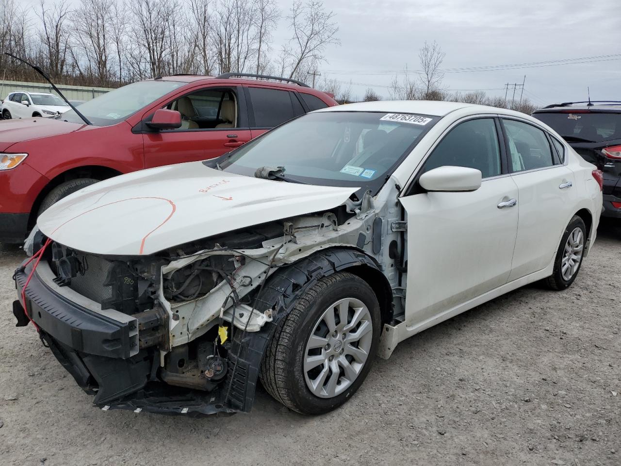 2017 Nissan Altima 2.5 იყიდება Leroy-ში, NY - Front End