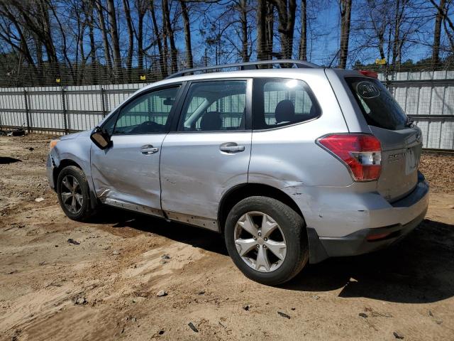  SUBARU FORESTER 2015 Silver