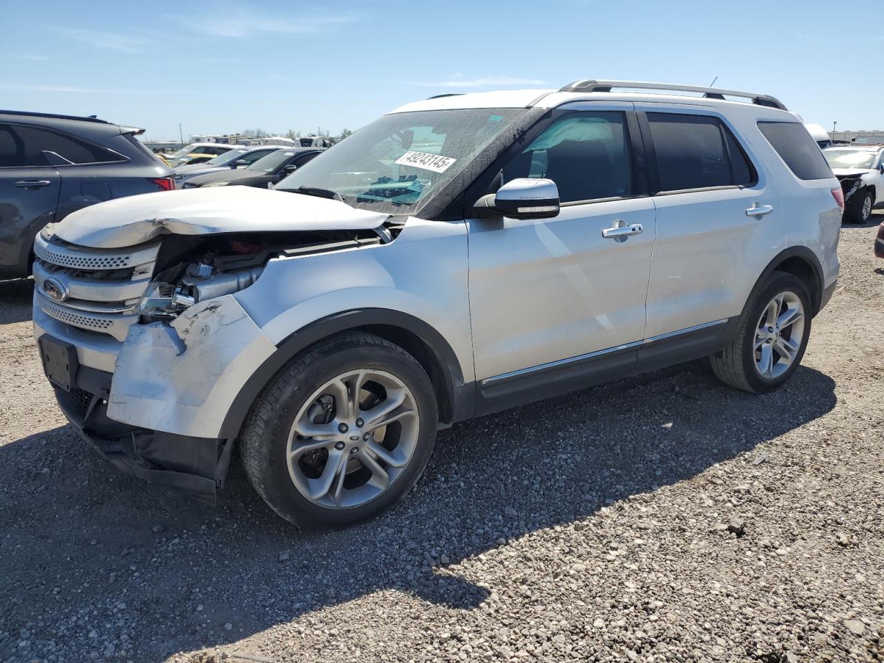 2015 Ford Explorer Limited na sprzedaż w Houston, TX - Front End