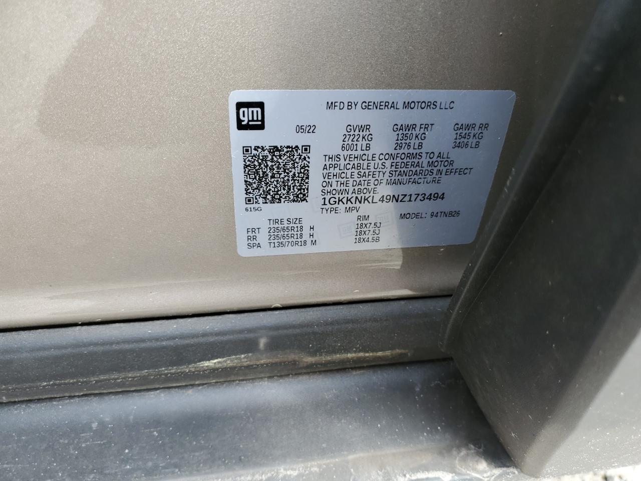 2022 GMC Acadia - Image 13