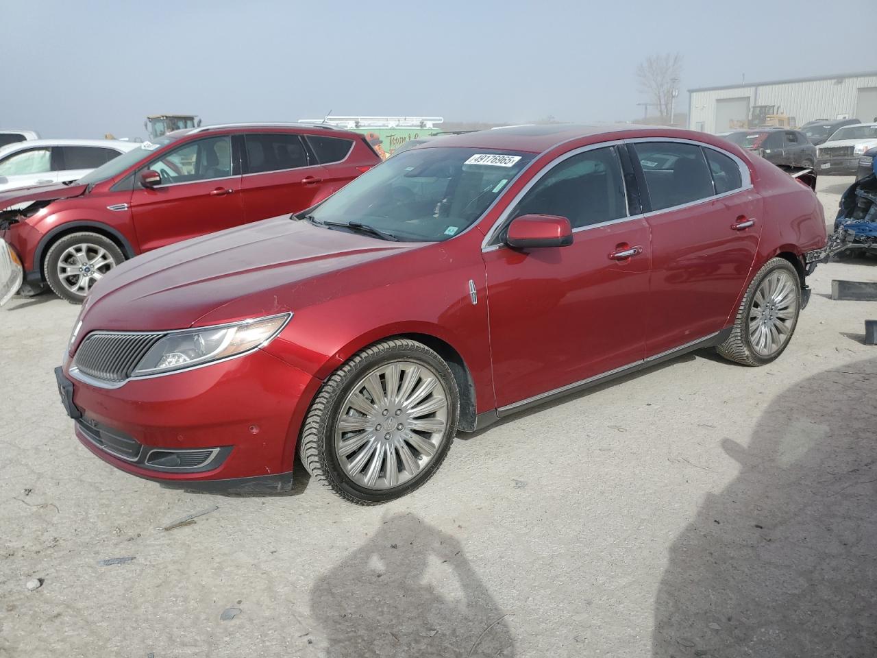 2013 Lincoln Mks на продаже в Kansas City, KS - Rear End
