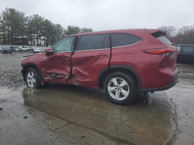  TOYOTA HIGHLANDER 2021 Burgundy