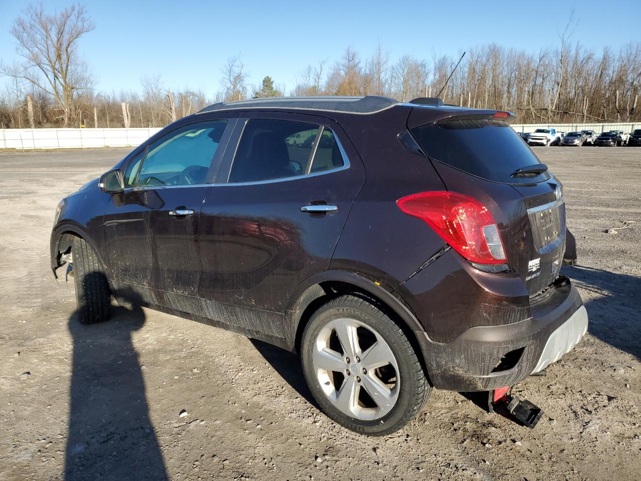 2015 BUICK ENCORE with REAR END damage, VIN KL4CJFSB6FB166686