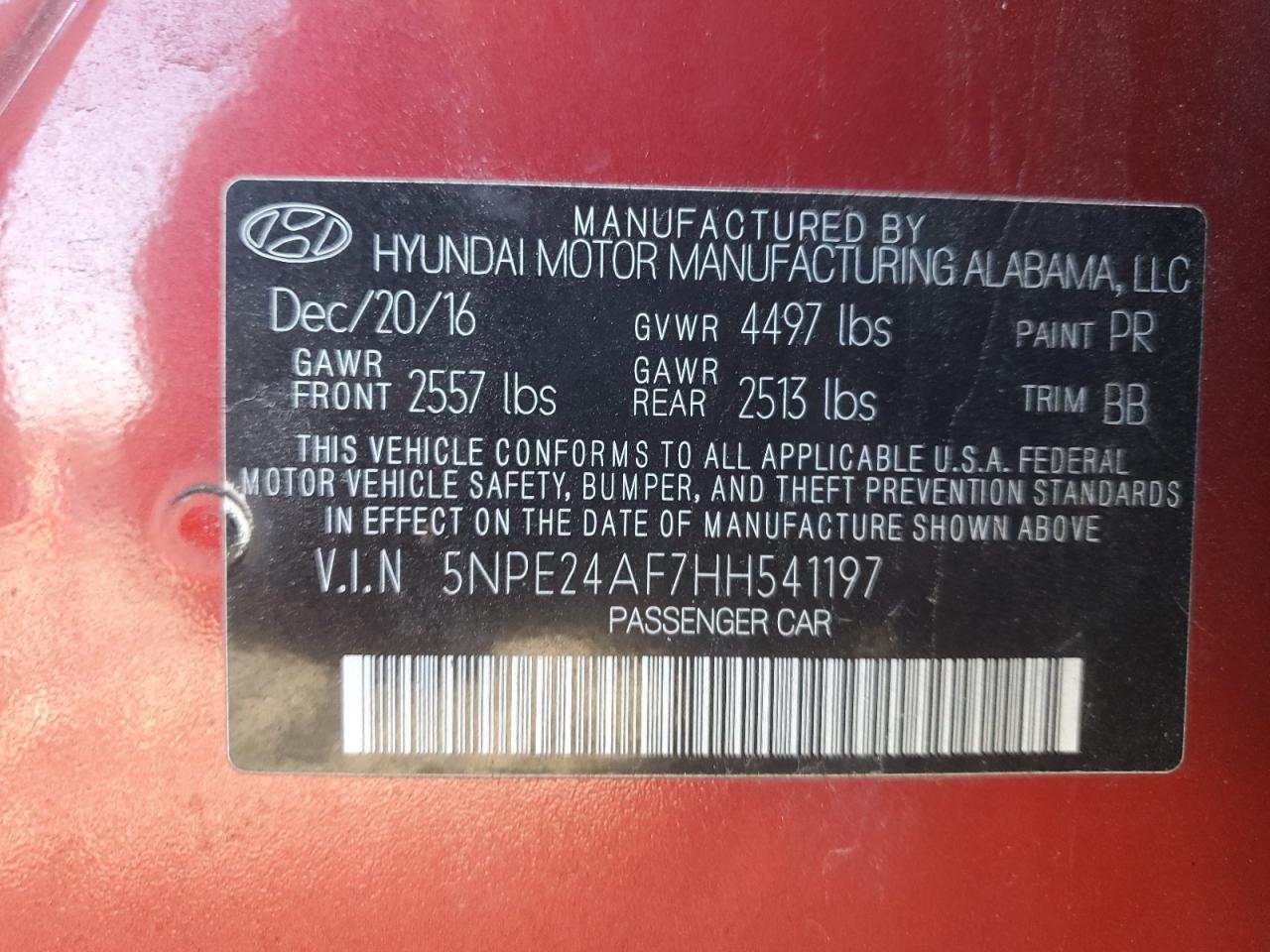 2017 Hyundai Sonata - Image 12