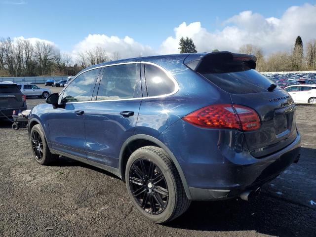  PORSCHE CAYENNE 2012 Синий