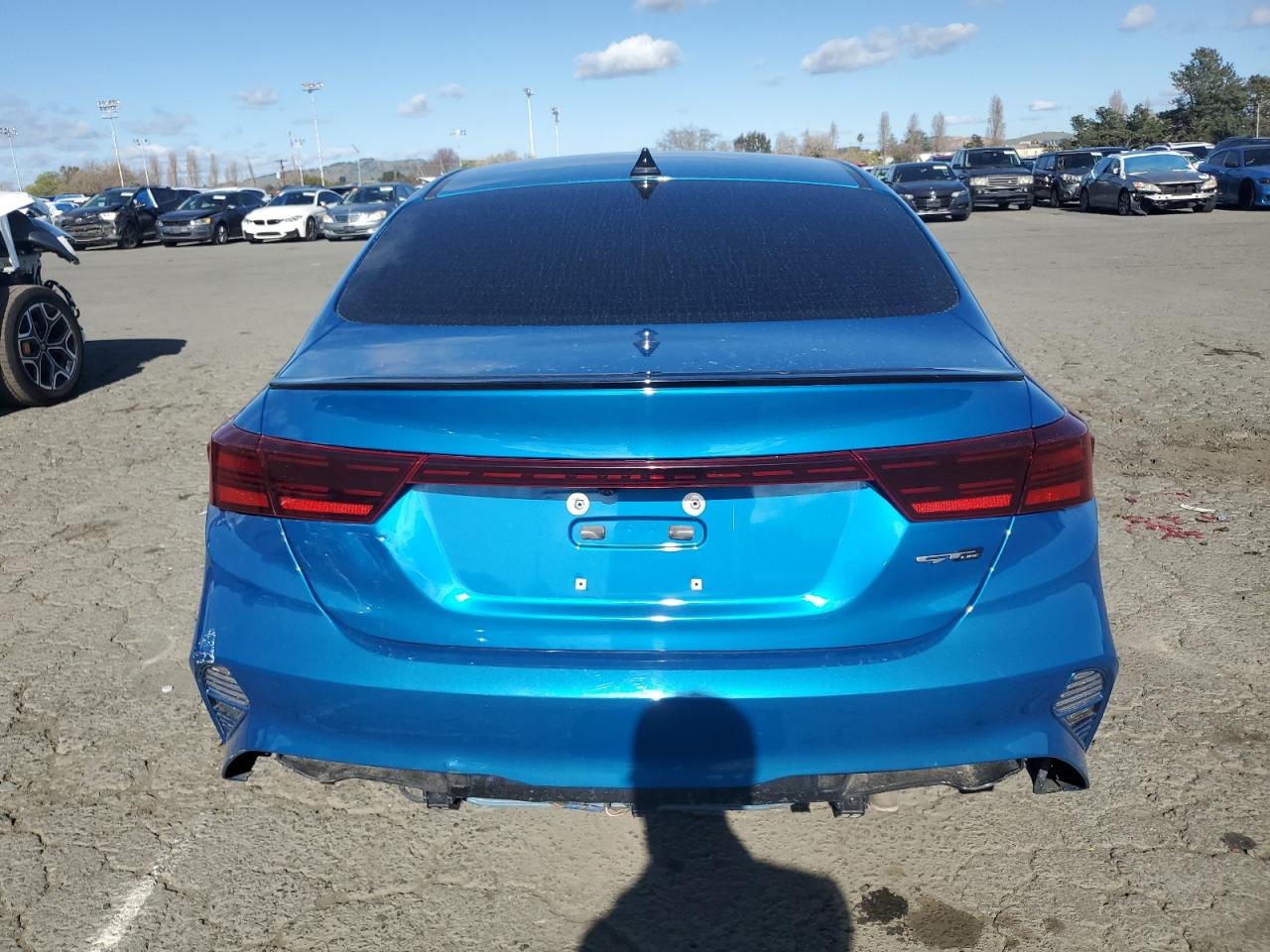 2022 Kia Forte Gt Line VIN: 3KPF54AD7NE486485 Lot: 47777845