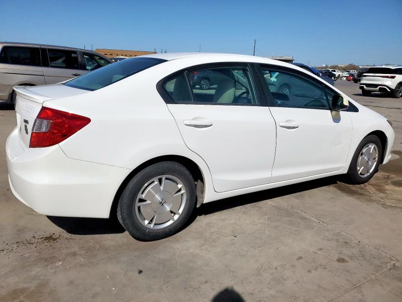  HONDA CIVIC 2012 Белы