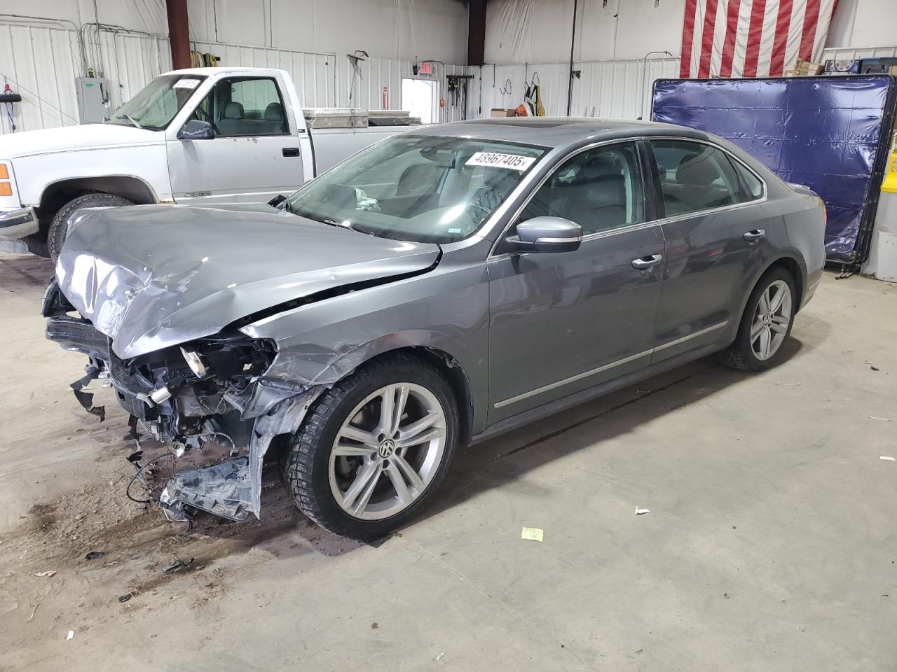 2013 Volkswagen Passat Sel იყიდება Billings-ში, MT - Front End