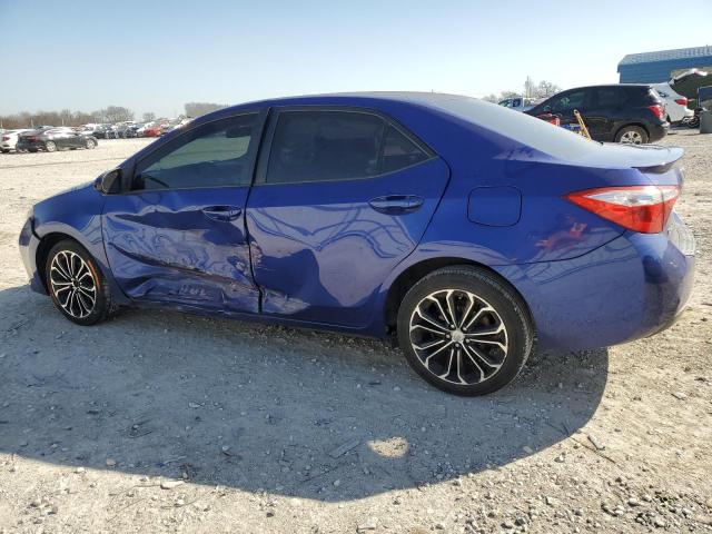 Sedans TOYOTA COROLLA 2016 Granatowy