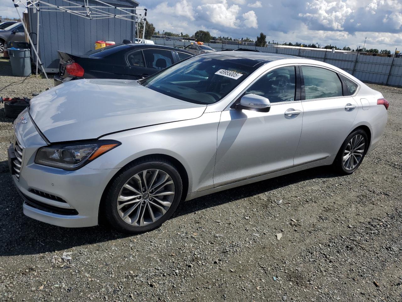 2015 Hyundai Genesis 3.8L de vânzare în Antelope, CA - Front End