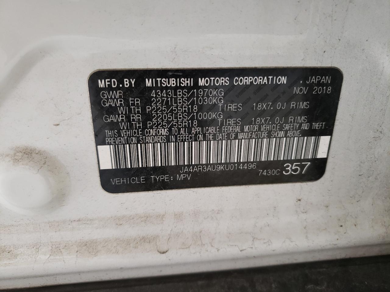 2019 Mitsubishi Outlander - Image 13