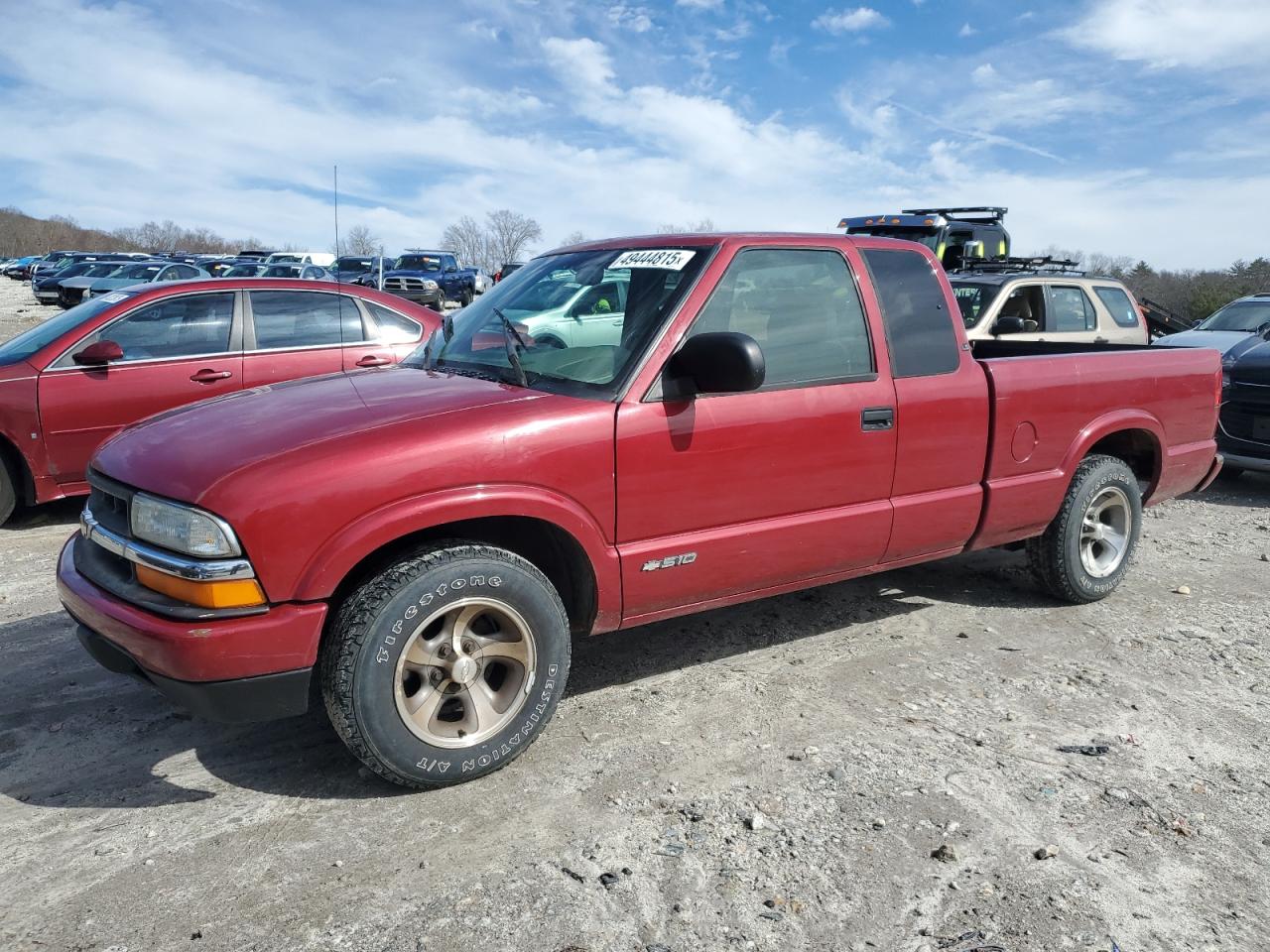 2002 Chevrolet S Truck S10 for Sale in West Warren, MA - Rear End