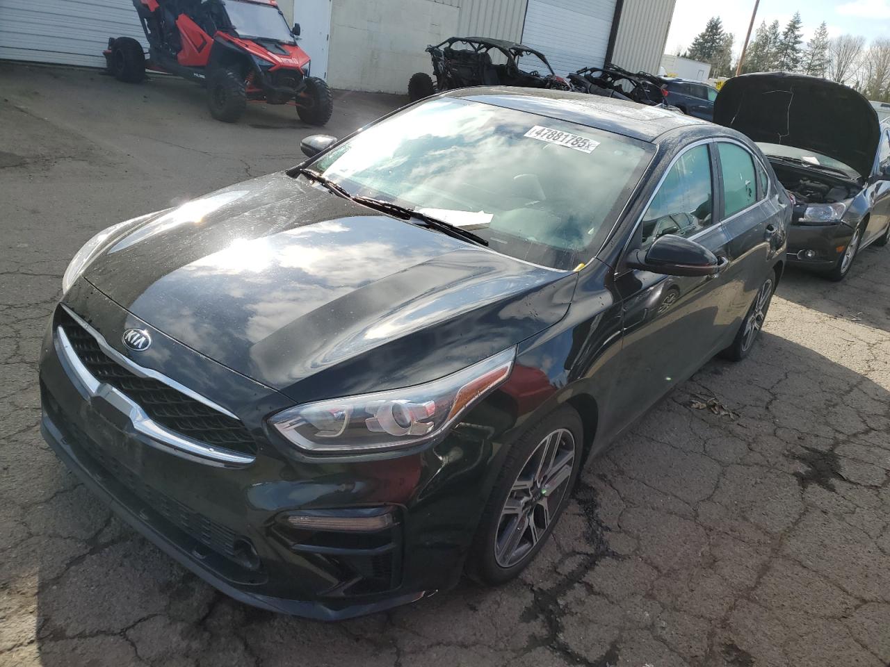 2021 Kia Forte Ex за продажба в Woodburn, OR - Side
