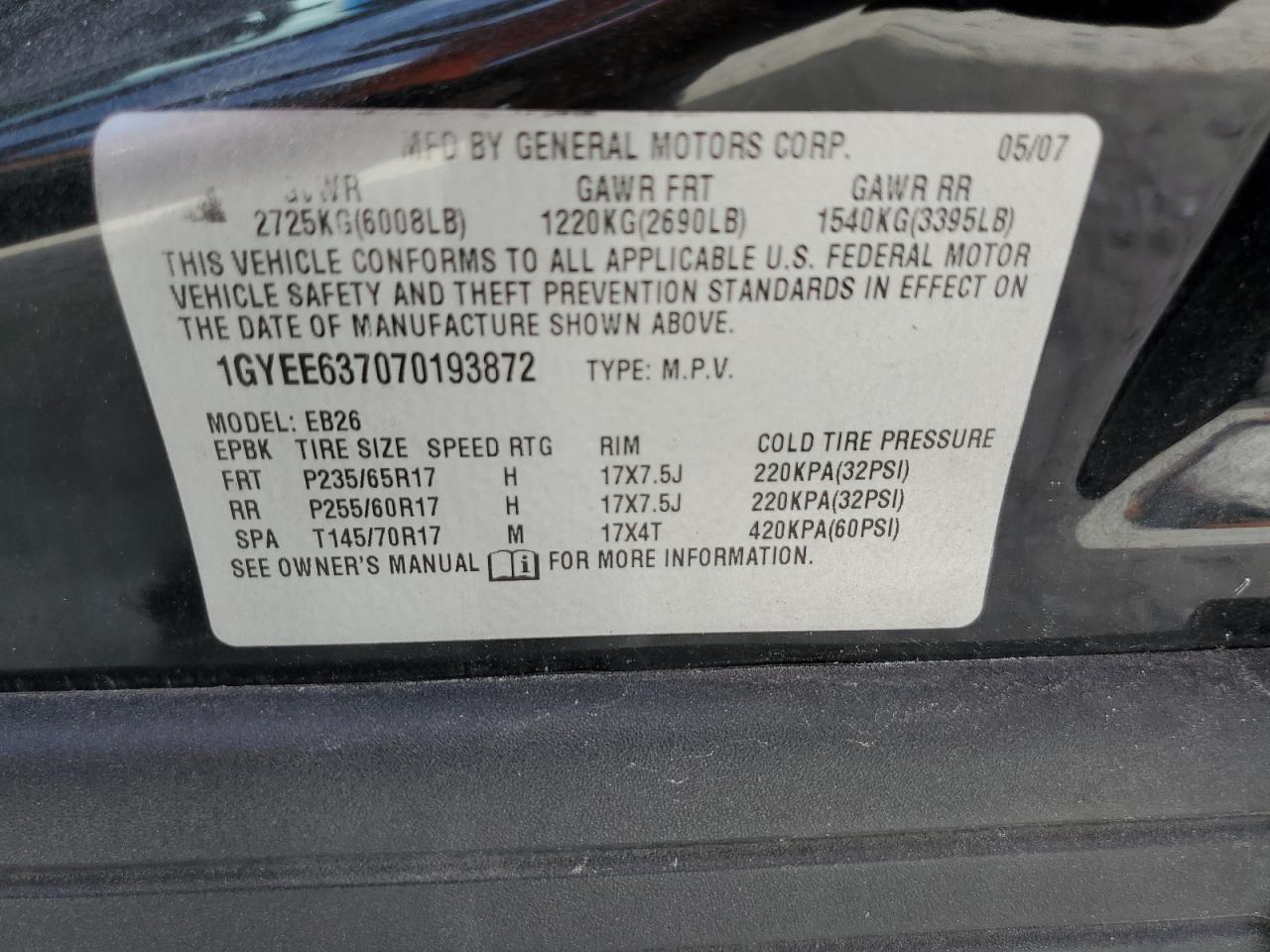 2007 Cadillac SRX - Image 13