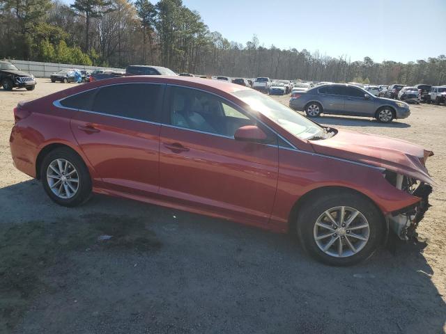  HYUNDAI SONATA 2018 Red