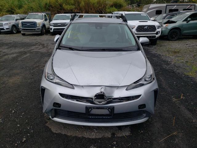  TOYOTA PRIUS 2020 Серебристый