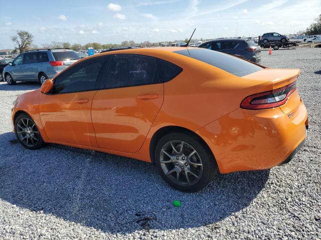 Седаны DODGE DART 2014 Оранжевый