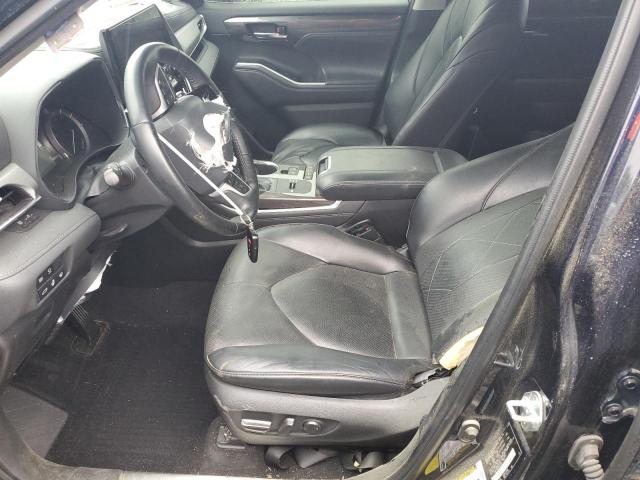  TOYOTA HIGHLANDER 2022 Granatowy