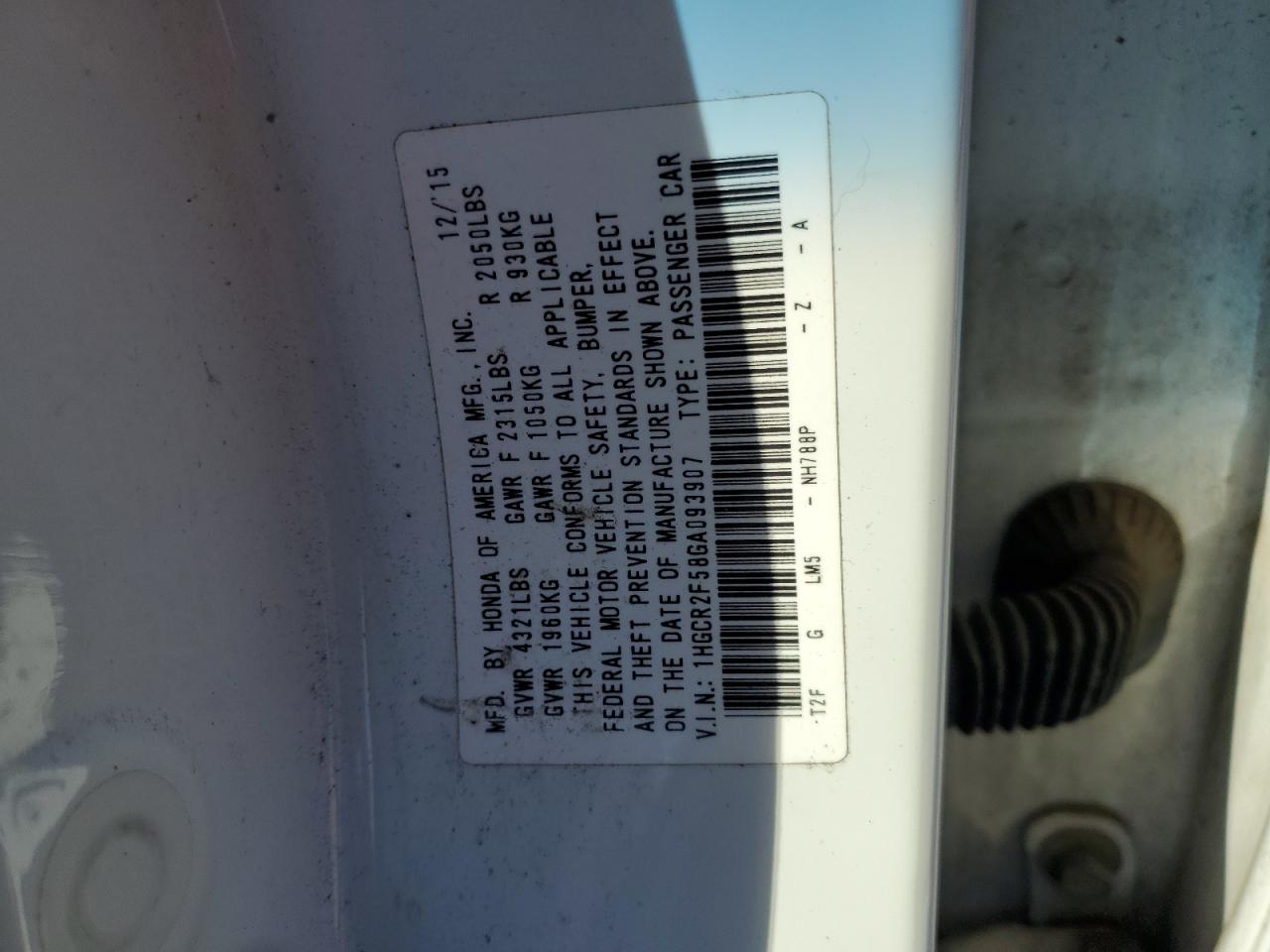 2016 Honda Accord - Image 12