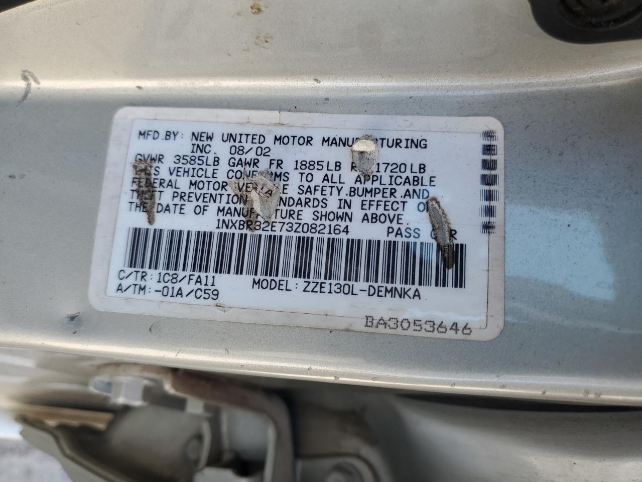 2003 Toyota Corolla - Image 12
