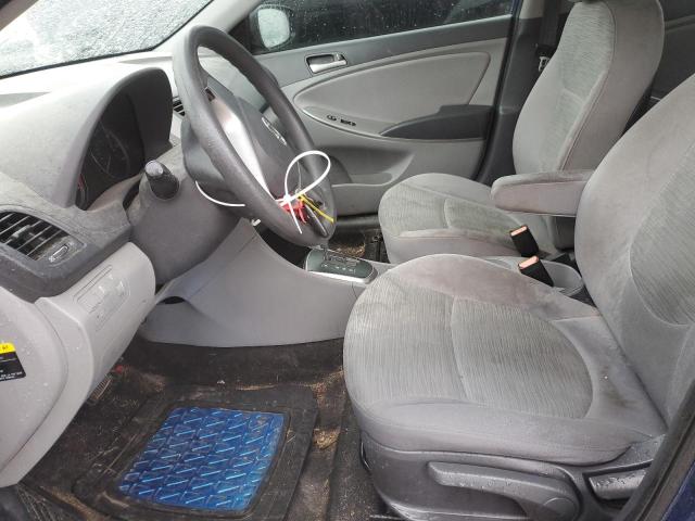  HYUNDAI ACCENT 2017 Синий