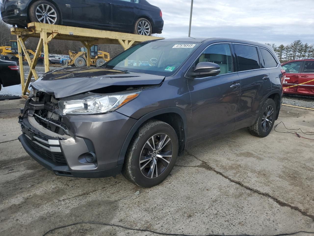 2018 Toyota Highlander Le იყიდება Windsor-ში, NJ - Front End
