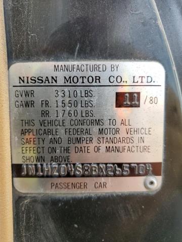 Salvage Datsun Auctions Online | Wrecked Datsun Cars for