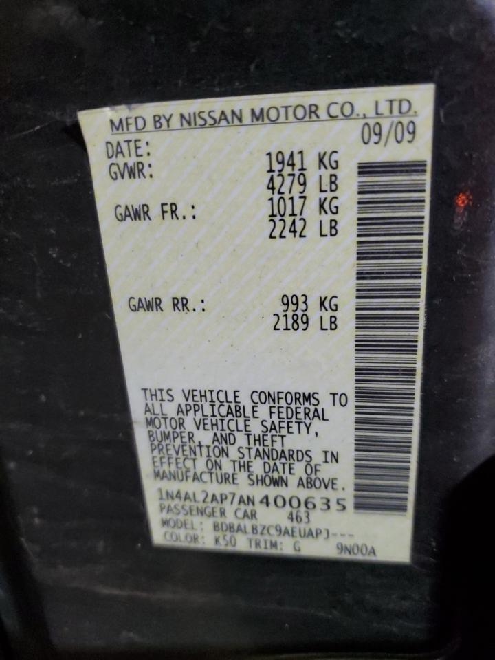 2010 Nissan Altima - Image 12