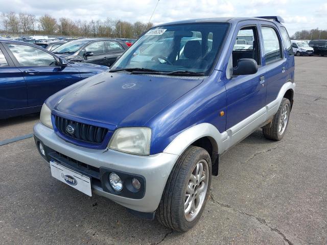 2004 DAIHATSU TERIOS SPORT  for sale at Copart NEWBURY