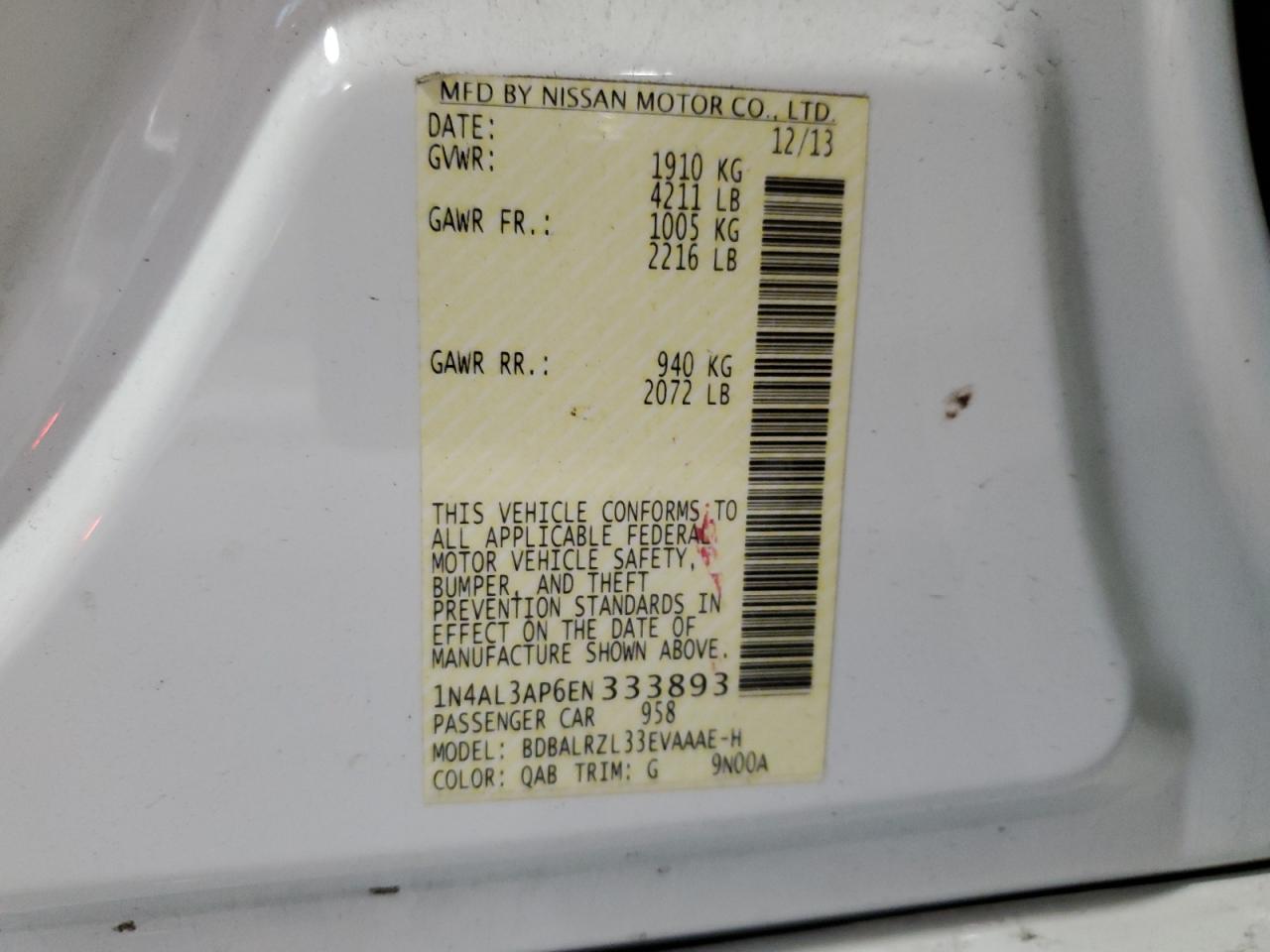 2014 Nissan Altima - Image 12