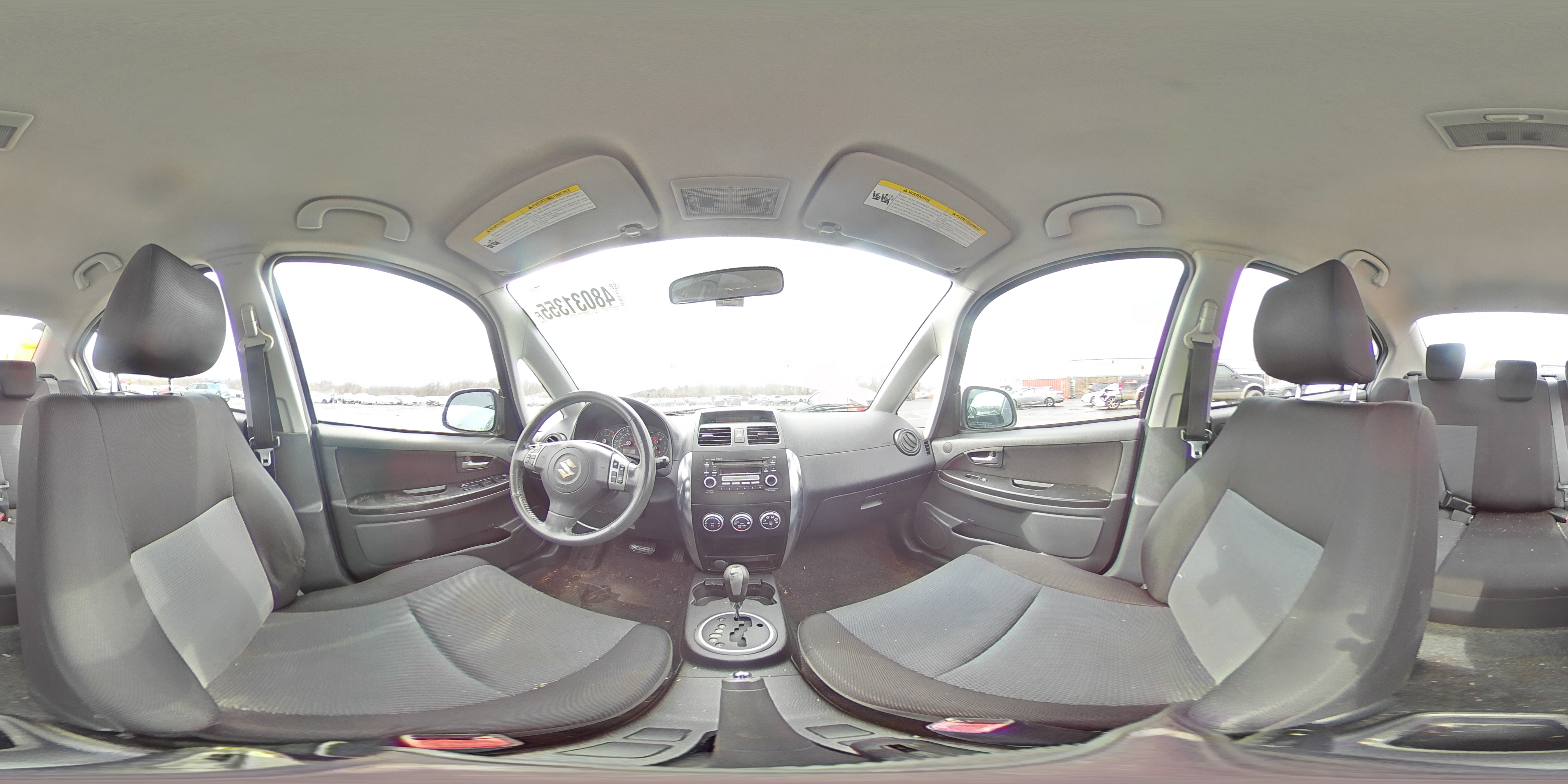 2008 Suzuki Sx4 Convenience VIN: JS2YC415485110100 Lot: 48031355